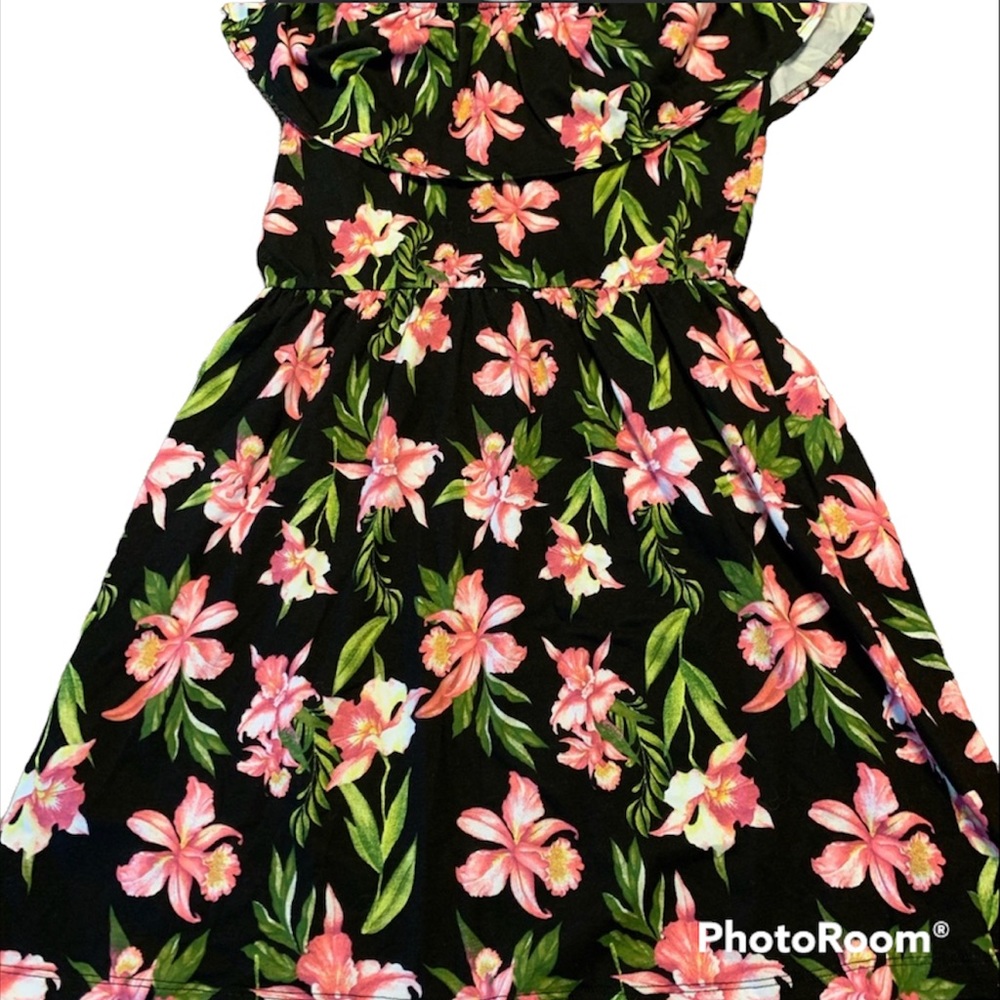 NWT ASOS Tropical Sun Dress Sz 6 Floral - Picture 4 of 7